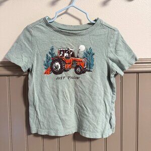 Old Navy Short-Sleeve Tee | 2T | Tractor Graphic Tee
